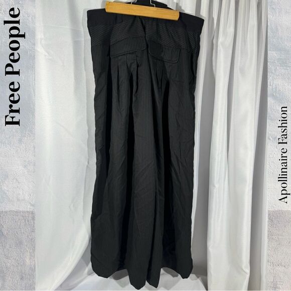 FREE PEOPLE FLORENCE EMBROIDERED PANTS SIZE 10 NWT - Picture 8 of 10